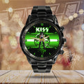 KISS Black Stainless Steel Watch – MAITM 7549
