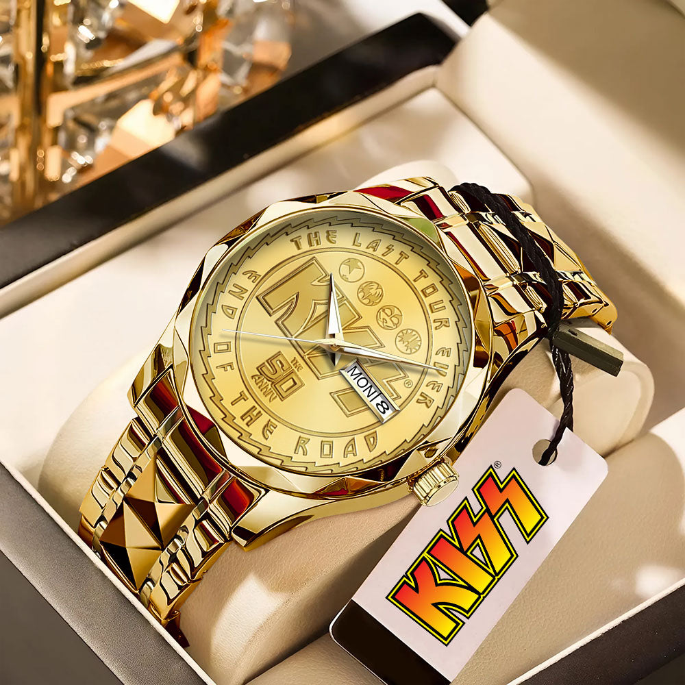 KISS Alloy Luxury Quartz Watch – TANTN 13796