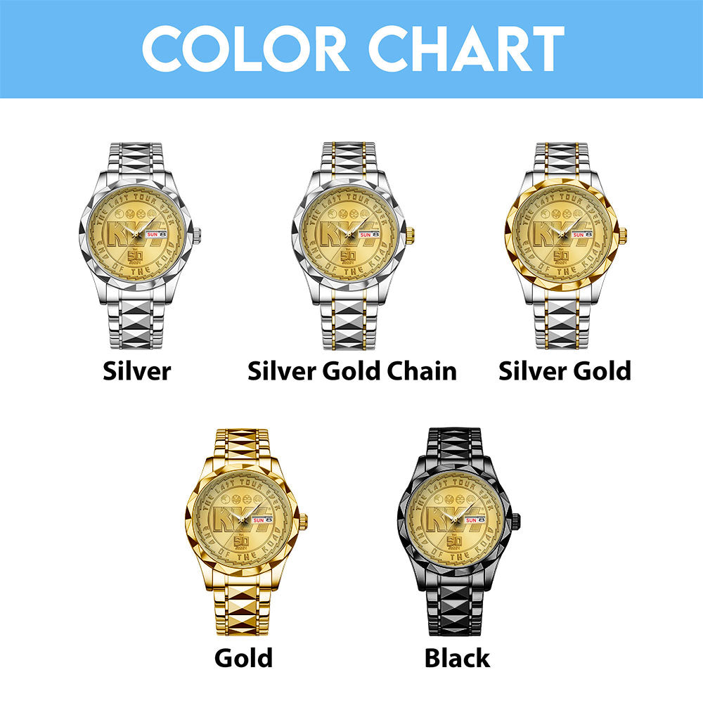 KISS Alloy Luxury Quartz Watch – TANTN 13796