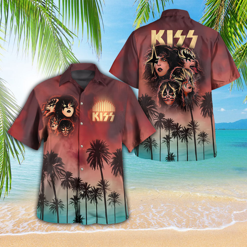 KISS 3D Hawaiian Apparel – GNE NEW197