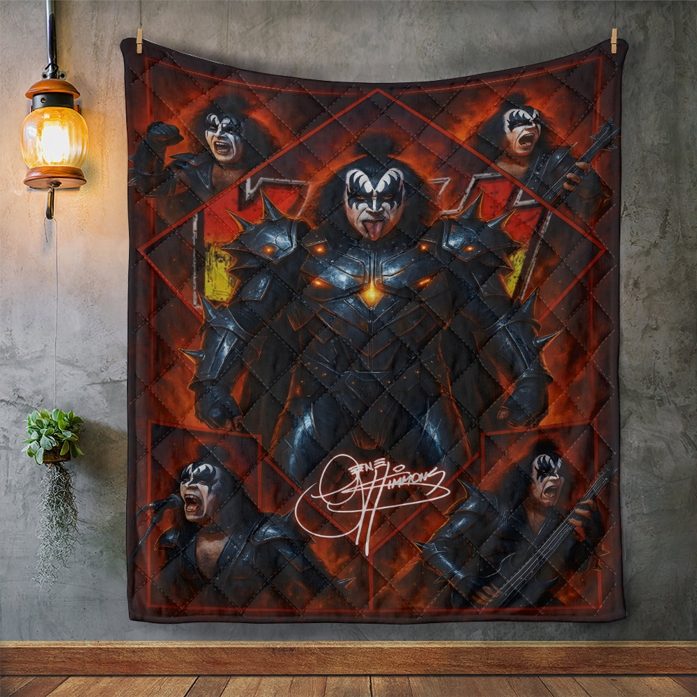 KISS Quilt Blanket – GNE NEW243