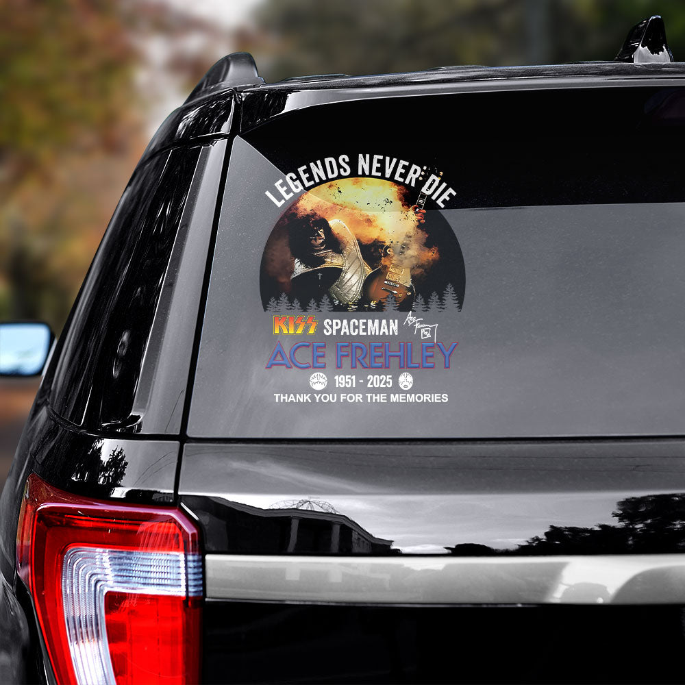Kiss x Ace Frehley 3D Car Sticker – TANTN17847