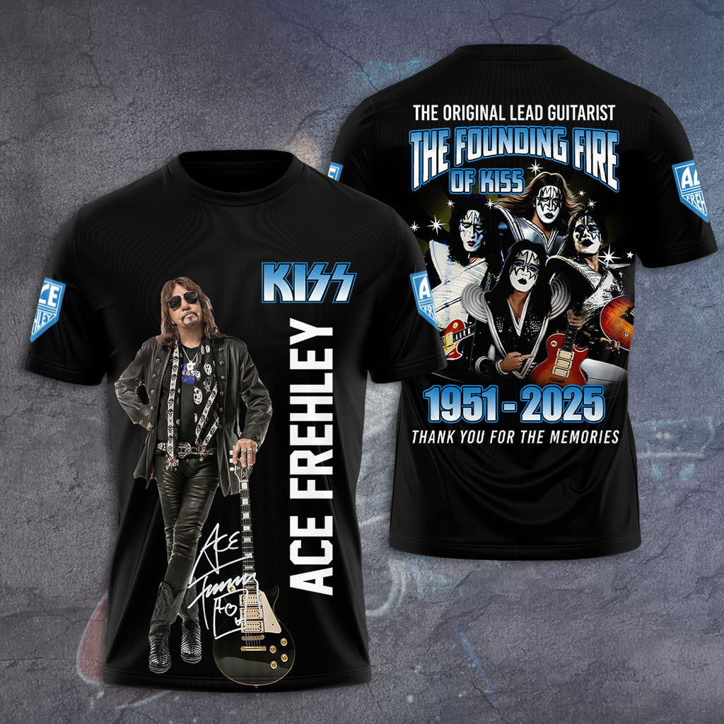 KISS x Ace Frehley 3D Apparel – TANTN17602