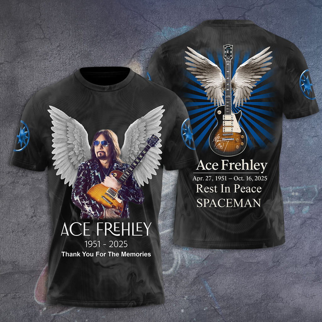 KISS x Ace Frehley 3D Apparel – TANTN17682