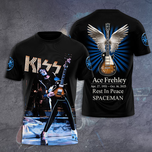 KISS x Ace Frehley 3D Apparel – TANTN17692