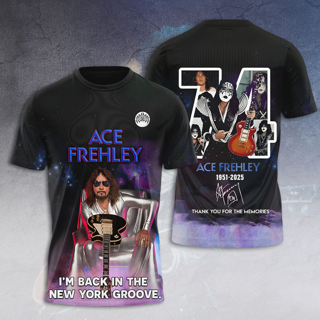 KISS x Ace Frehley 3D Apparel – TANTN17751