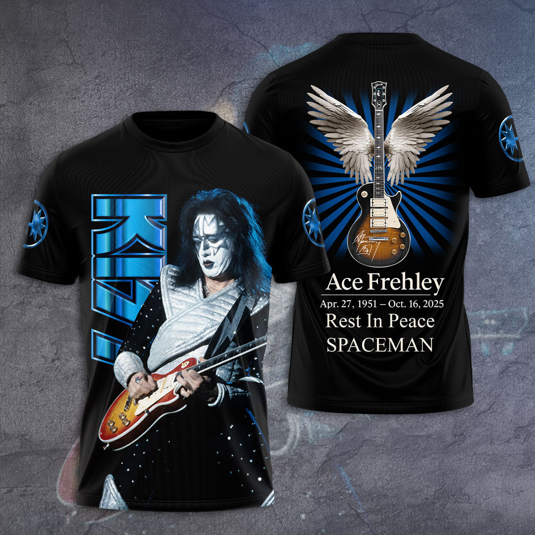 KISS x Ace Frehley 3D Apparel – TANTN17792