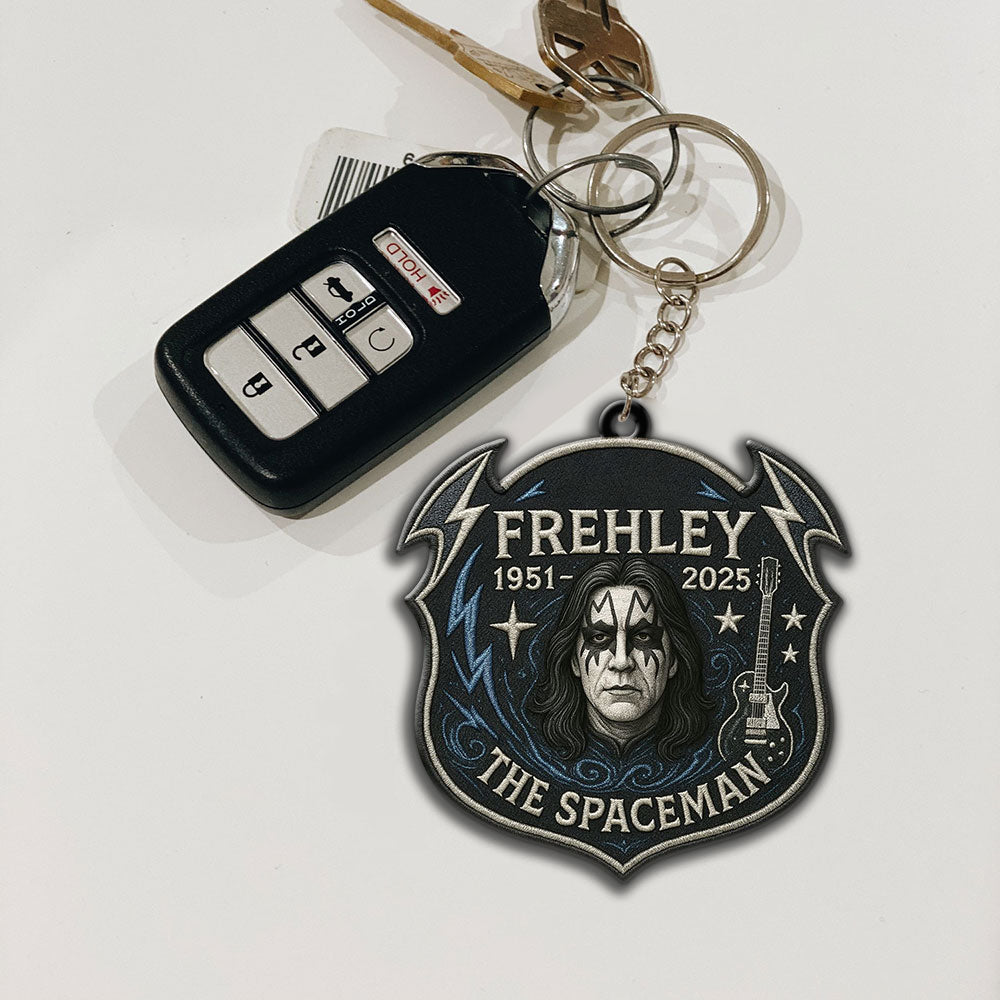 KISS x Ace Frehley Custom Shape 2-sided Keychain – MAITM13470