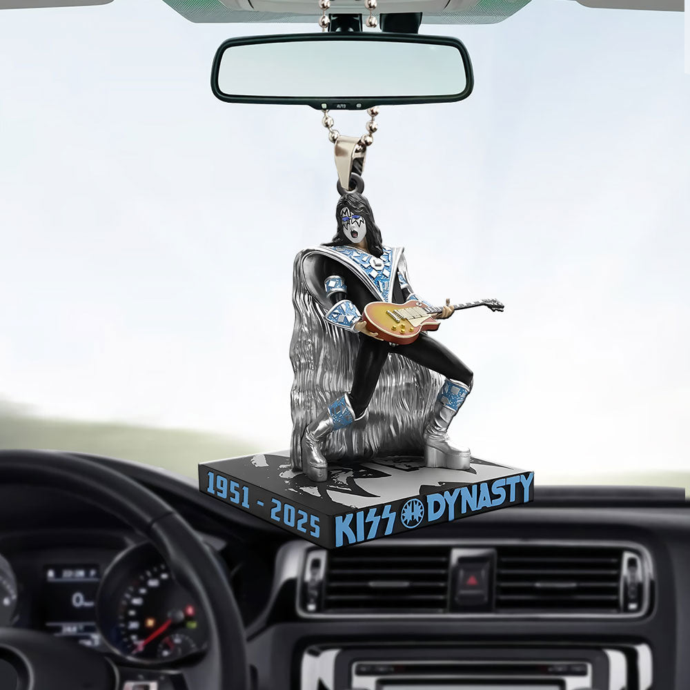 KISS x Ace Frehley Custom shape 2-sided Acrylic Car Ornament – TANTN17570