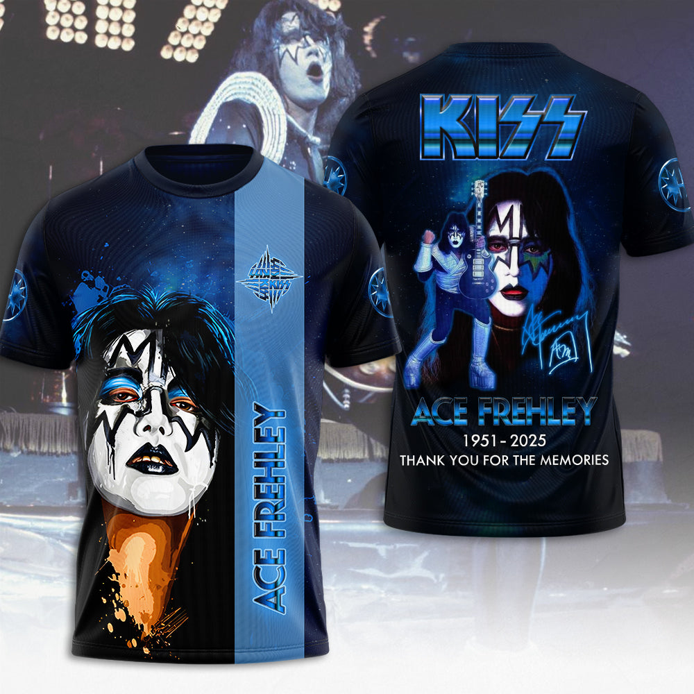 KISS x Ace Frehley 3D Apparel – TANTN17575
