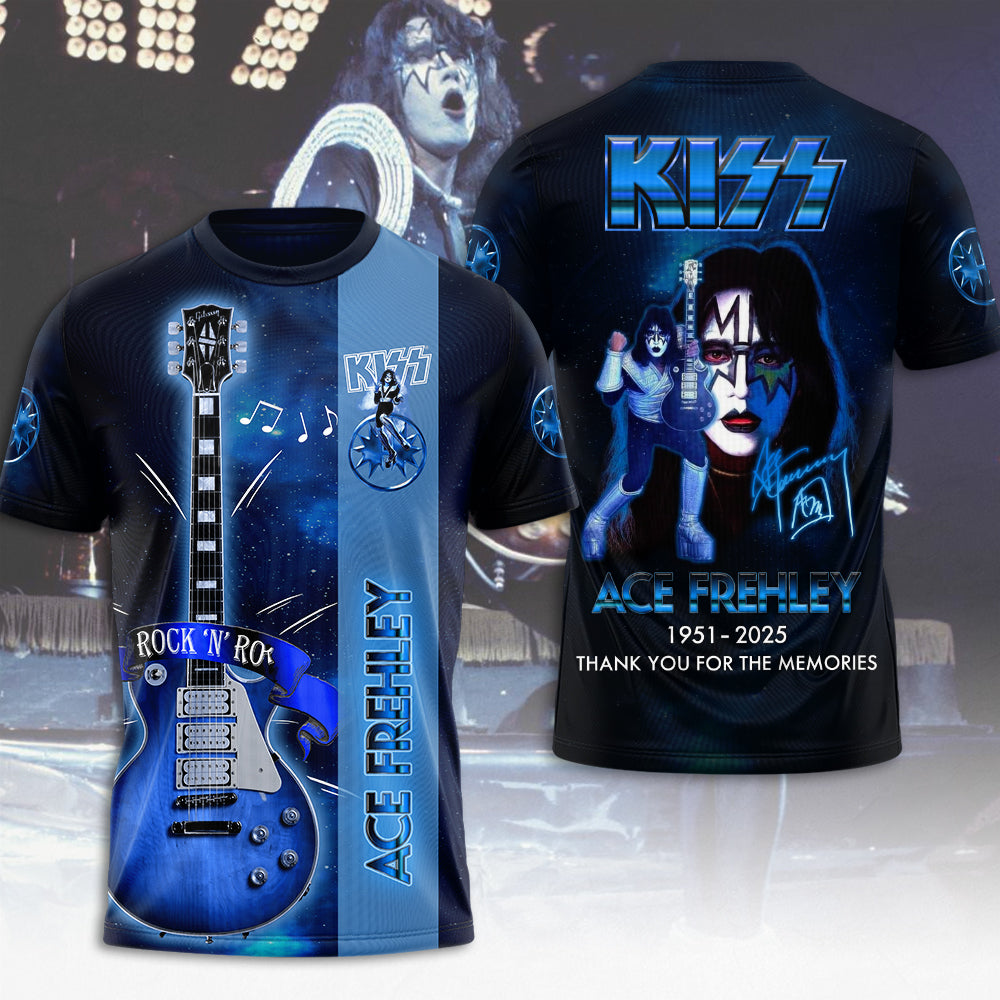 KISS x Ace Frehley 3D Apparel – TANTN17581