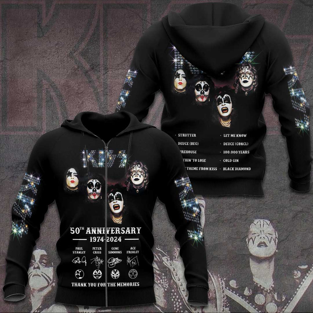 Kiss Band 3D Apparel – MAITM 5205