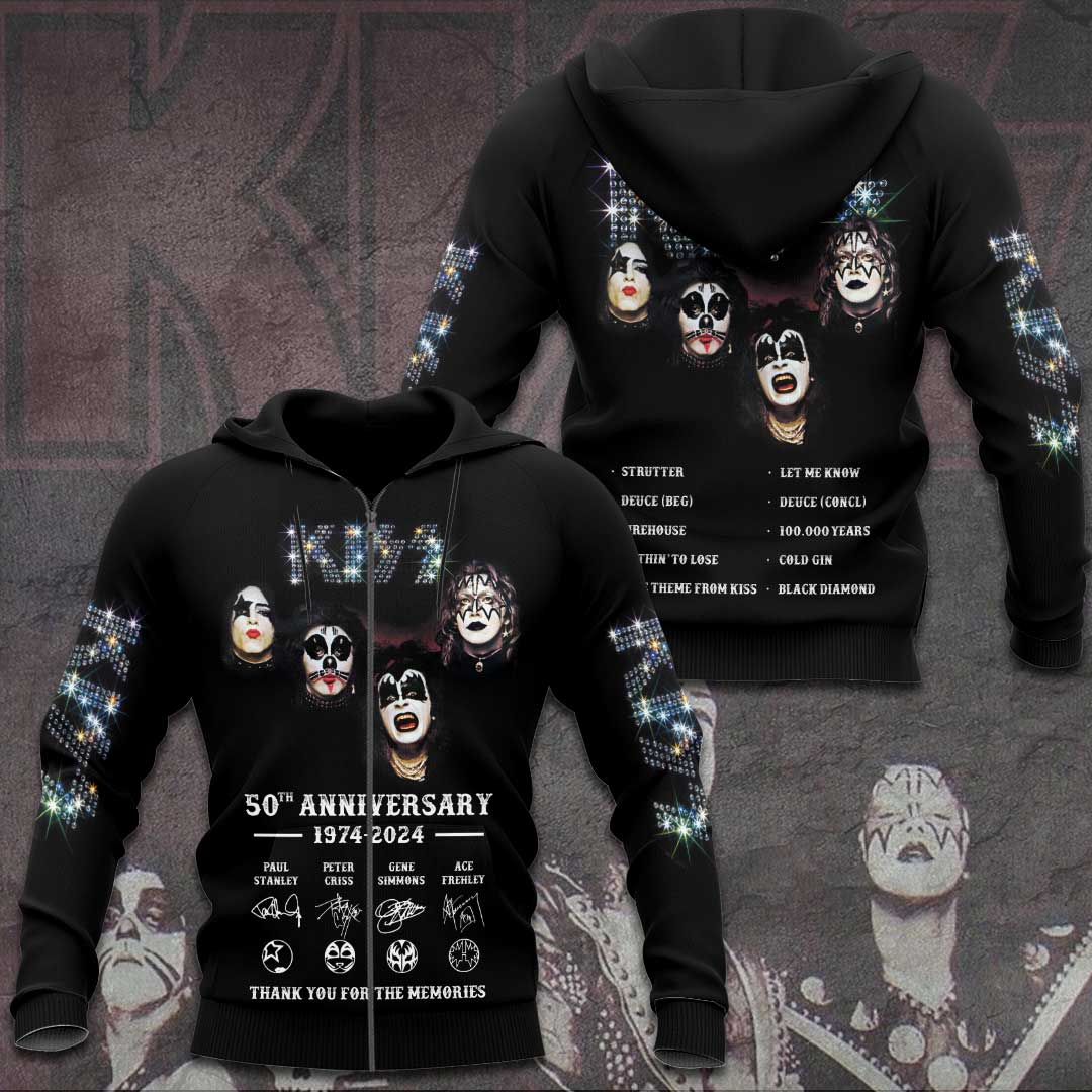 Kiss Band 3D Apparel – MAITM 5205