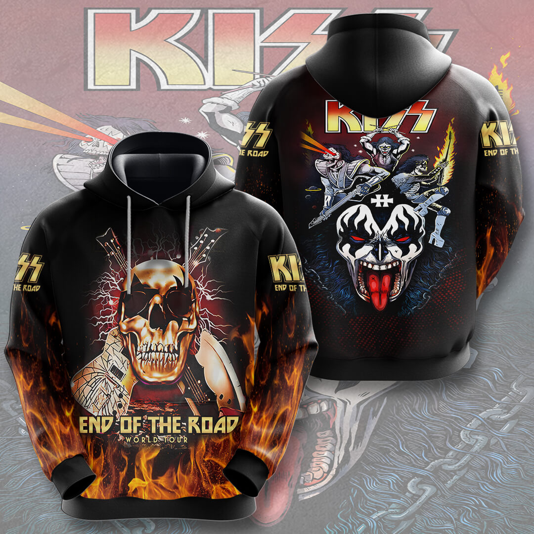 Kiss Band 3D Apparel – HUANNM 138