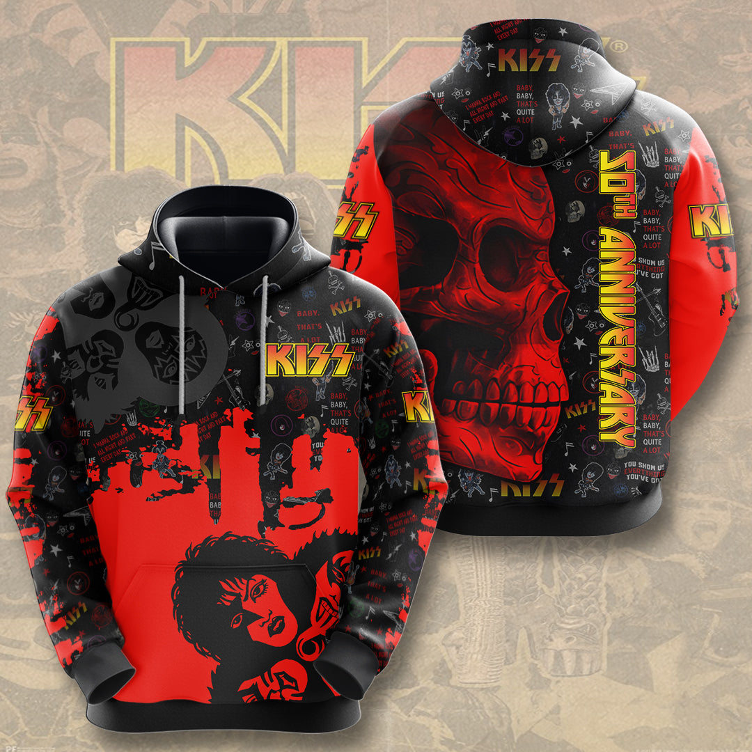Kiss Band 3D Apparel – HUANNM 245