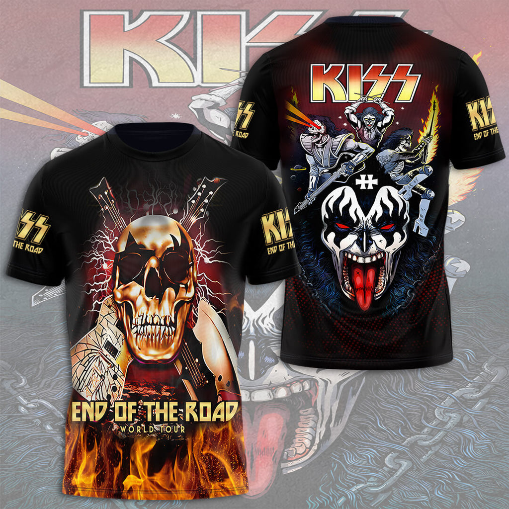 Kiss Band 3D Apparel – HUANNM 138