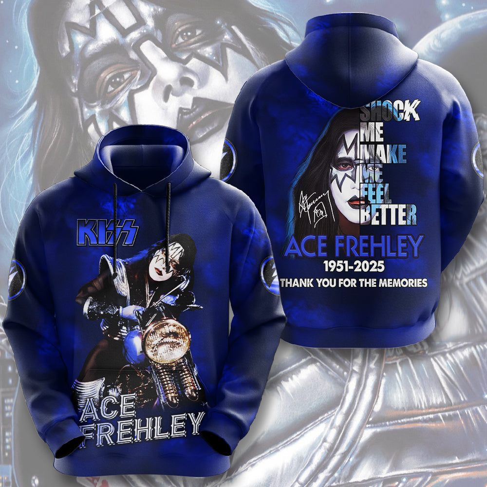 KISS x Ace Frehley 3D Apparel – TMTHU1833