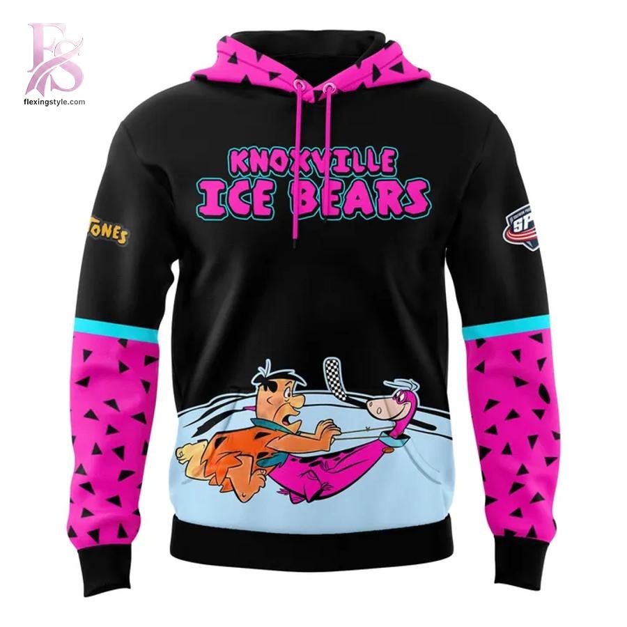 Knoxville Ice Bears Flintstones Hoodie