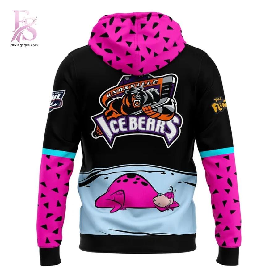 Knoxville Ice Bears Flintstones Hoodie