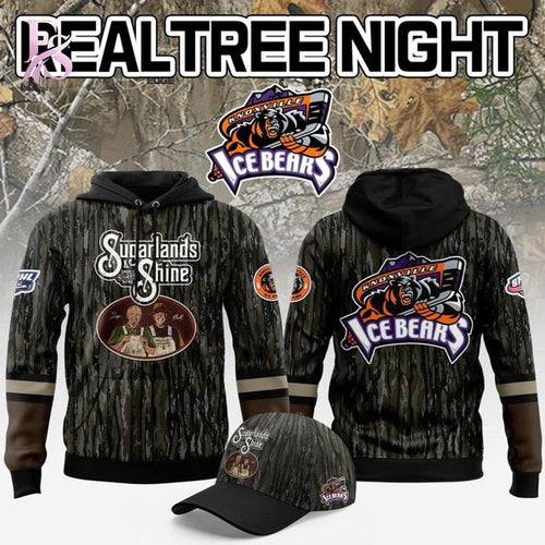 Knoxville Ice Bears Moonshiner Edition Realtree Hoodie