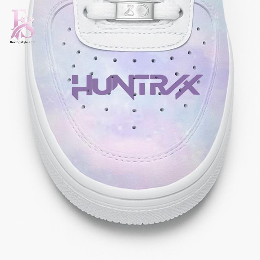Kpop Demon Hunters Huntrix white Air Force Shoes