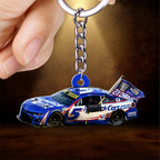 Kyle Larson 2025 NASCAR Cup Series Champion Custom Shape 2-sided Keychain – HOATT14460