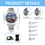 Kyle Larson 2025 NASCAR Cup Series Champion Alloy Luxury Quartz Watch – TANTN18542