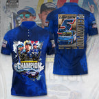 Kyle Larson 2025 NASCAR Cup Series Champion 3D Apparel – TANTN18390