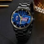 Kyle Larson 2025 NASCAR Cup Series Champion Black Stainless Steel Watch – HOATT14410