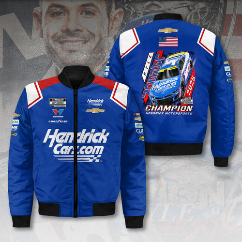 Kyle Larson 2025 NASCAR Cup Series Champion 3D Bomber Jacket – HOATT14398