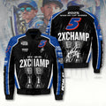 Kyle Larson 2025 NASCAR Cup Series Champion 3D Bomber Jacket – TANTN18299