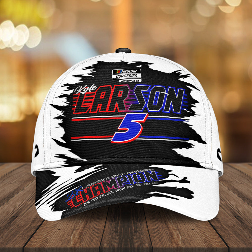 Kyle Larson 2025 NASCAR Cup Series Champion Classic Cap – MAITM13699