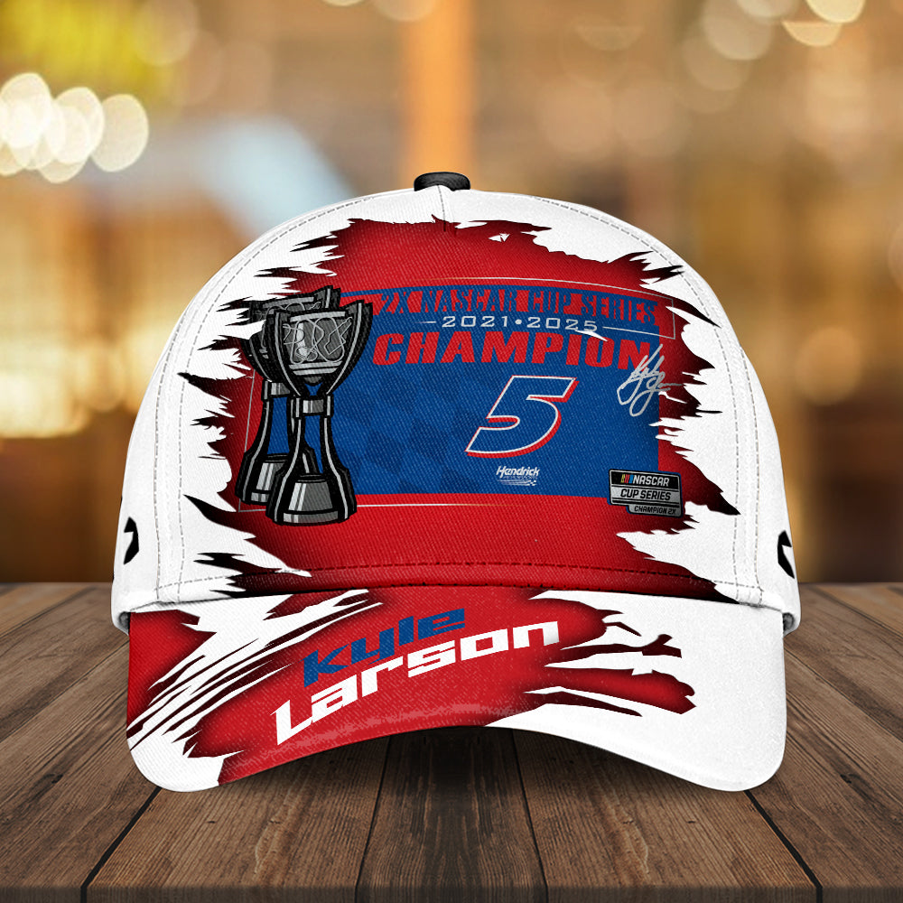 Kyle Larson 2025 NASCAR Cup Series Champion Classic Cap – MAITM13727
