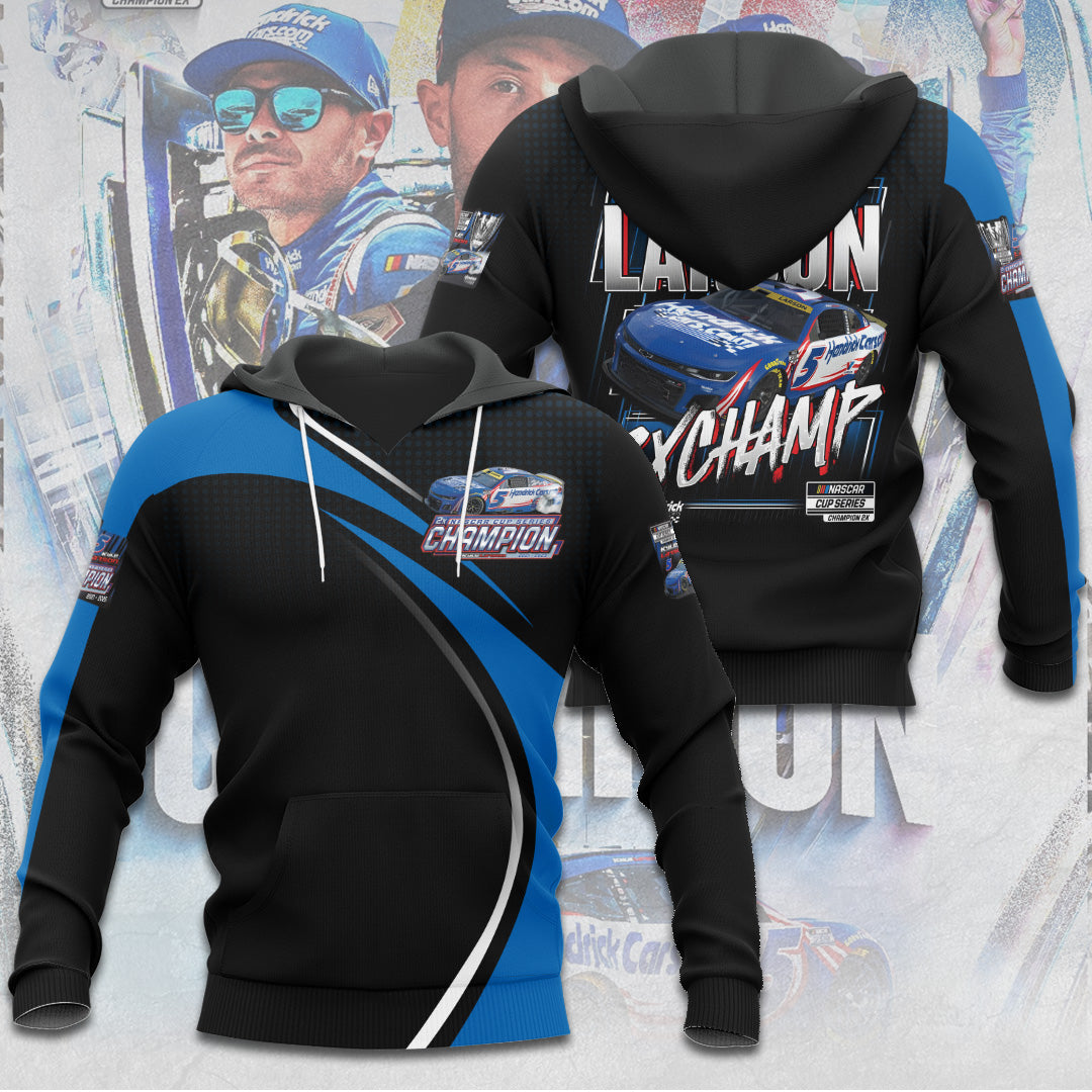 Kyle Larson 2025 NASCAR Cup Series Champion 3D Apparel – TANTN18533