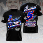 Kyle Larson 2025 NASCAR Cup Series Champion 3D Apparel – HOATT14448