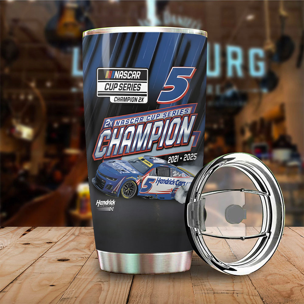 Kyle Larson 2025 NASCAR Cup Series Champion Tumbler Cup – TANTN18290