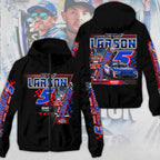 Kyle Larson 2025 NASCAR Cup Series Champion 3D Windbreaker Jacket – TANTN18095