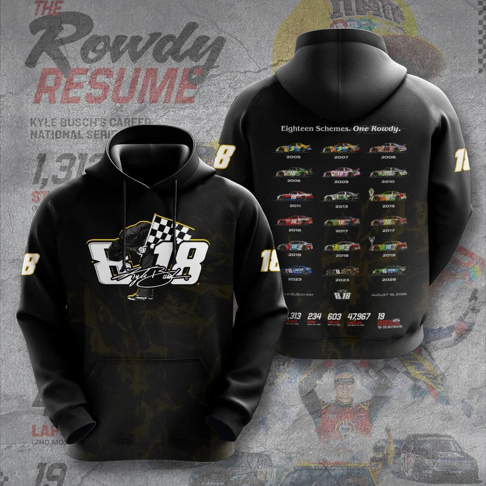 Kyle Busch 3D Apparel – GNE8252