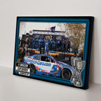 Kyle Larson 2025 NASCAR Cup Series Champion Rectangle Canvas With Inner Frame – HOATT14470