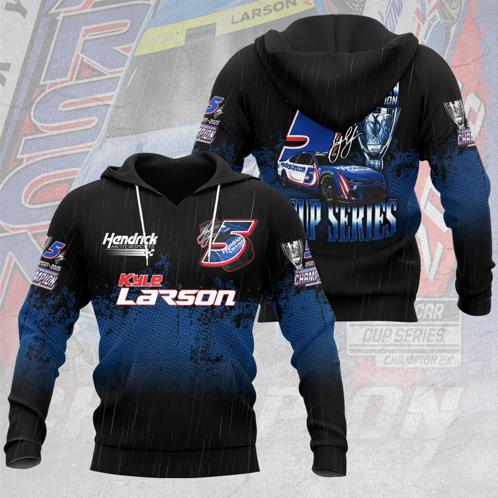 Kyle Larson 2025 NASCAR Cup Series Champion 3D Apparel – HOATT14610