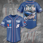 Kyle Larson Nascar Cup Series Champion Baseball Jersey – TMTHU1979
