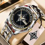 Las Vegas Aces 2025 WNBA Champions Alloy Luxury Quartz Watch – TMTHU1446