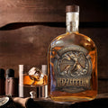 Led Zeppelin 25oz Empty Whiskey Bottle – TMTHU7946