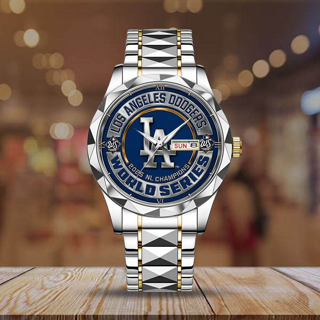 Los Angeles Dodgers World Series 2025 Alloy Luxury Quartz Watch – TMTHU1666