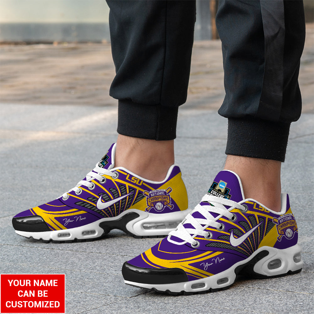 Personalized LSU Tigers Baseball Air Max Shoes – TANTN 14031