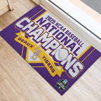 LSU Tigers Baseball 2025 National Champions Doormat – MAITM 11911