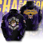 LSU Tigers Baseball 2025 National Champions 3D Apparel – GNE 3843