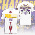 LSU Tigers Baseball 2025 National Champions 3D Apparel – GNE 3842