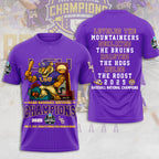 LSU Tigers Baseball 2025 National Champions 3D Apparel – MAITM 11807