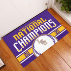 LSU Tigers Baseball 2025 National Champions Doormat – TANTN 13874